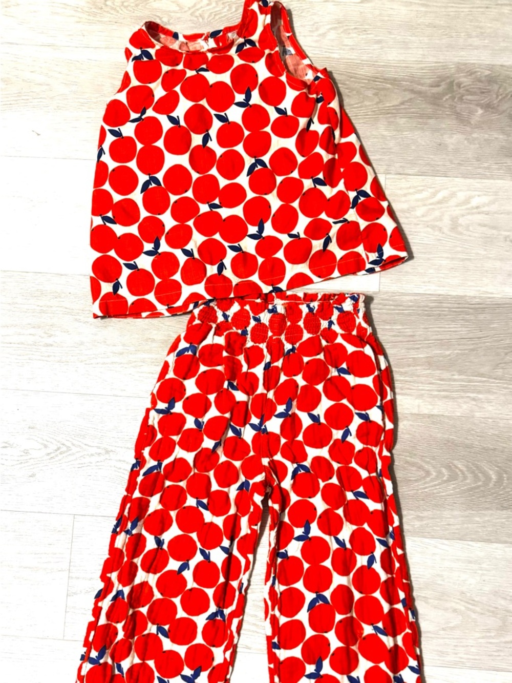 Hanna Andersson Sumatra Orange set
